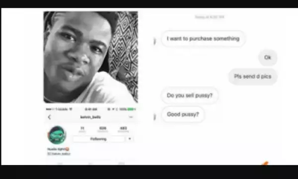 Business Woman Exposes Young Man Who Says He Want To Buy Her Pu*$y (See Their Chat)